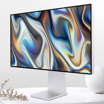 kuycon 27吋5k液晶螢幕g27x 含鋁合金旋轉升降支架 