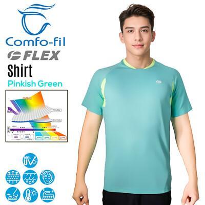 佛雷斯 flex 光能美肌短袖t-shirt男款/淺綠) 