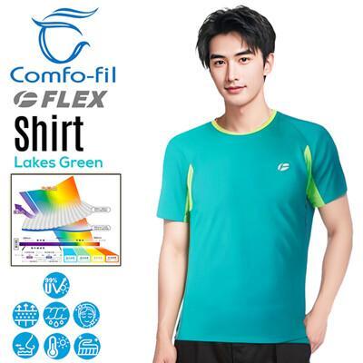 佛雷斯 flex 光能美肌短袖t-shirt男款/暗綠) 