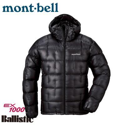 mont-bell 日本 男 plasma羽絨連帽外套黑1101528/羽絨衣/保暖外套 