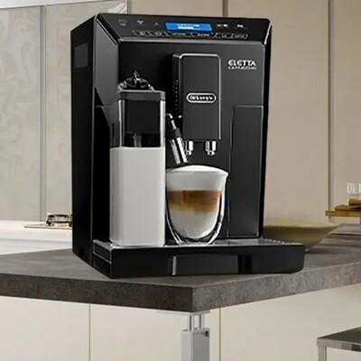 迪朗奇delonghi 全自動義式咖啡機 拿鐵首選-晶鑽型 (ecam44.660.b)