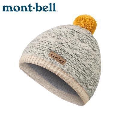 mont-bell 日本 兒童 watch cap k's保暖帽灰1118100/毛帽/針織帽/ 