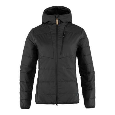 fjallraven 小狐狸 女 keb 化纖連帽夾克黑f89630/化纖外套/登山外套/化纖填 