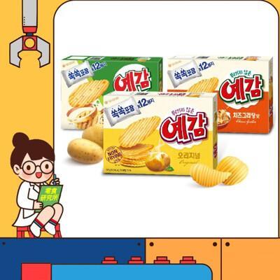 韓國 qrion 好麗友 預感香烤洋芋片 12入/盒 家庭號 原味 洋蔥 起司 非油炸烘烤 預感洋芋 
