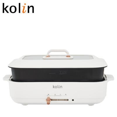 電器妙妙屋-kolin 歌林分離式多功能電烤盤/電火鍋/美食鍋/鐵板燒(khl-mn668) 