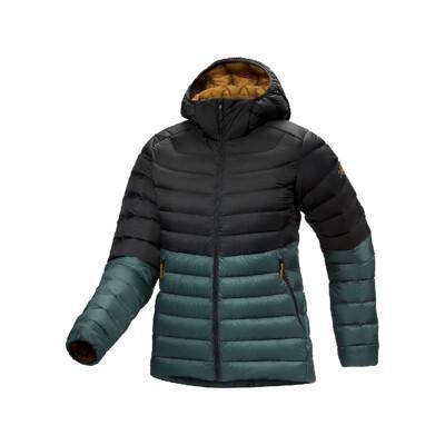 arc'teryx 始祖鳥 女 cerium羽絨外套(連帽)魔術黑x000007162/保暖外套 
