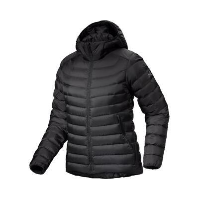 arc'teryx 始祖鳥 女 cerium羽絨外套(連帽)黑x000007162/保暖外套/羽 