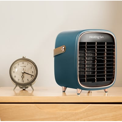 現貨一日達 新款辦公室桌面暖風機 家用取暖器 學生宿舍小型電暖風扇 速熱電暖器 