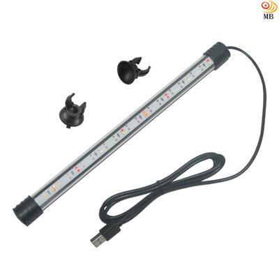 月陽水族箱用28公分led多色光水陸兩用高亮水草燈水族燈植物栽培燈(wa28tu) 