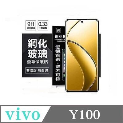 螢幕保護貼 vivo y100 超強防爆鋼化玻璃保護貼 (非滿版) 螢幕保護貼 強化玻璃愛瘋潮 