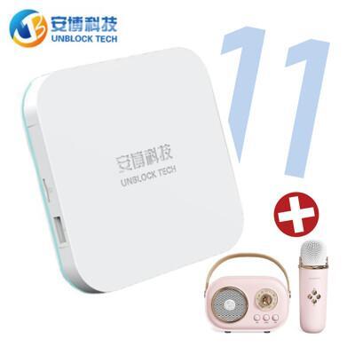 攜帶式無線k歌音箱安 博盒子機皇 第十一代x18 ubox 11 pro max 安博電視盒 