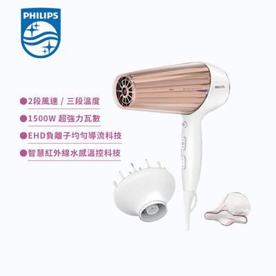 philips 飛利浦 溫控天使光護髮吹風機 附烘罩 hp8280/01 