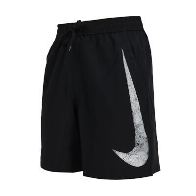 nike 男運動短褲-dri-fit 五分褲 運動 健身 黑白 
