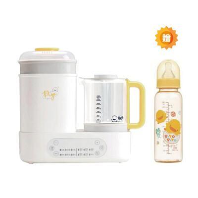 piyo 黃色小鴨 多功能調乳消毒鍋贈pes小支奶瓶x1(偏遠地區不配送)悅兒園婦幼生 