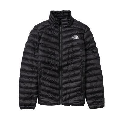 the north face 女 可套式化纖外套黑8aye/登山/防潑水/立領外套/鋪棉外套 