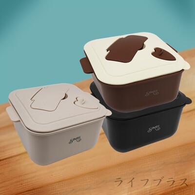 simei 可微波304不鏽鋼方形泡麵碗-15cm 