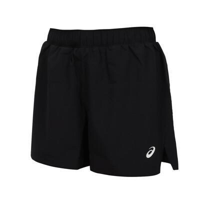 asics 女網球2in1短褲-吸濕排汗 運動 休閒 網球 黑白 