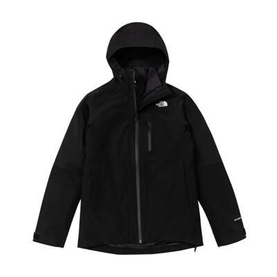 the north face 女 dv防水兩件式羽絨外套ap黑89y7/登山/防風外套/防水外套 