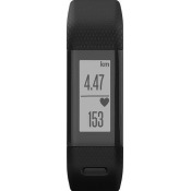 Garmin - vivosmart HR+ Activity Tracker + Heart Rate ( Regular ) - Black 010-019 Garmin - vivosmart HR+ Activity Tracker + Heart Rate ( Regular ) - Black 010-019