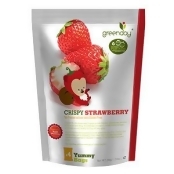 Greenday Happy Fruit Farm Crispy Strawberry (4 small bags x 9g) Greenday Happy Fruit Farm Crispy Strawberry (4 small bags x 9g)