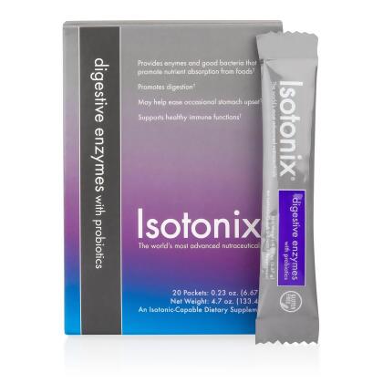 Isotonix®益生消化酵素粉末 (随身包) - 单盒装（20包/每包含2份）