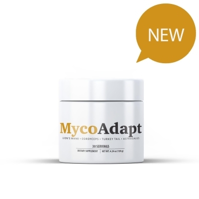 MycoAdapt菌菇黄芪精华粉末食品 - 单罐装（90使用份量）