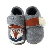 Living Kitzbühel Baby Boy Slipper Fox Grey Living Kitzbühel Baby Boy Slipper Fox Grey