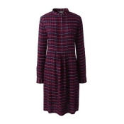 Lands' End Women's Plus Patterned Tuxedo Bib Dress - 24, Red Lands' End Women's Plus Patterned Tuxedo Bib Dress - 24, Red