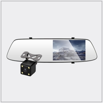 4.3吋智慧型觸控雙鏡頭行車記錄器 - RV10 