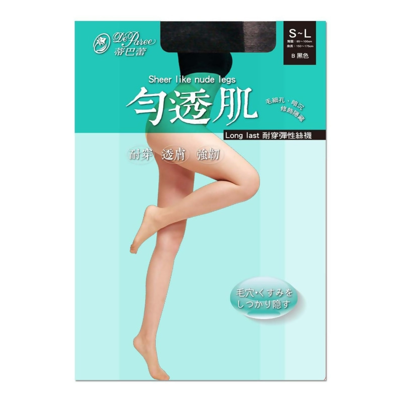 蒂巴蕾勻透肌耐穿彈性絲襪 Fp1770 黑色from 蒂巴蕾at Shop Com Tw