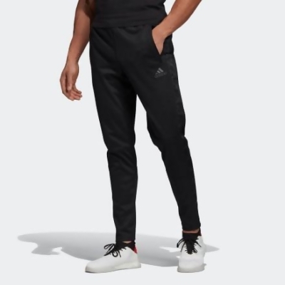 black adidas football pants