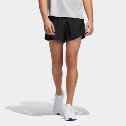 adidas split running shorts