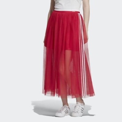 pink adidas tulle skirt