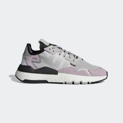 Adidas Nite Jogger Shoes Grey Grey Soft Vision 9 5 Women