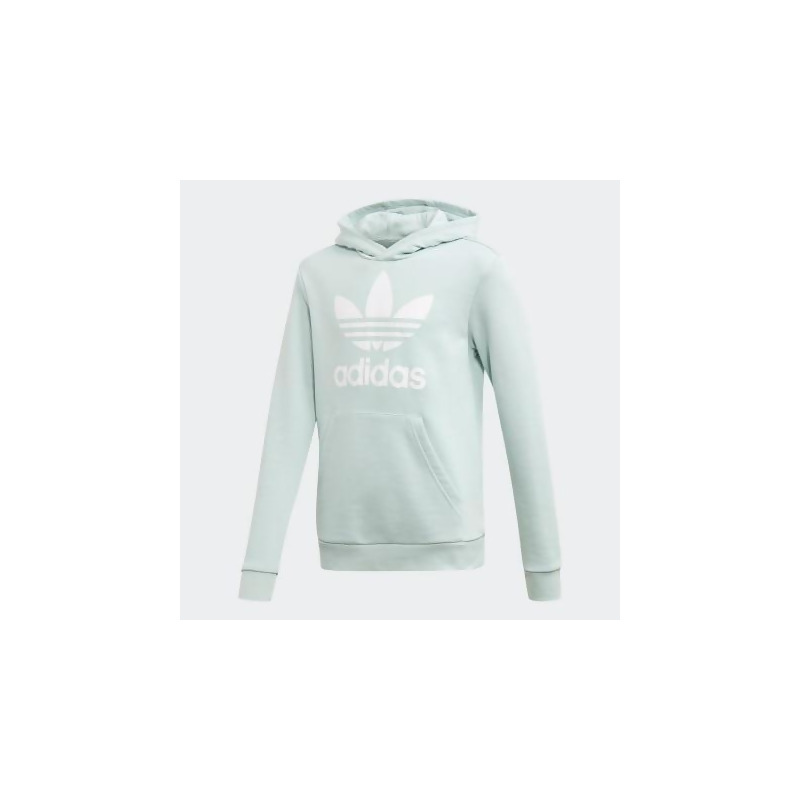 kids adidas trefoil hoodie