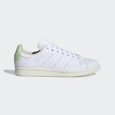 green and white stan smiths womens