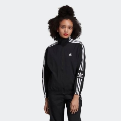 black adidas track jacket