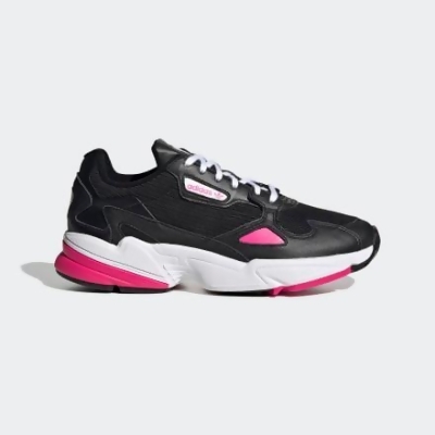 adidas Falcon Shoes Black / Pink 