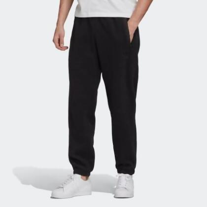 adidas black fleece pants