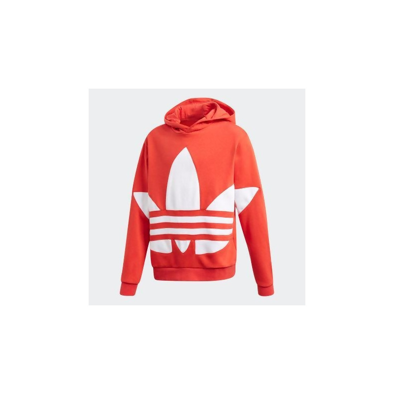 adidas hoodie red and white