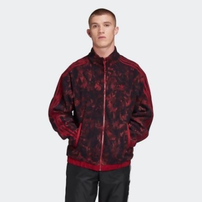 adidas burgundy tracksuit mens