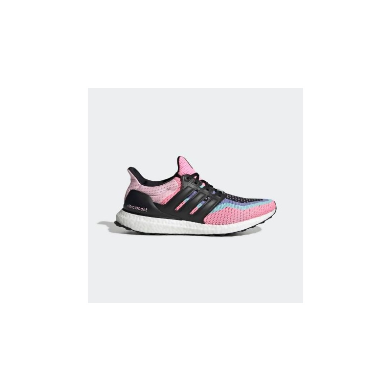 ultraboost black and pink