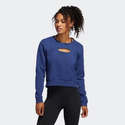 adidas cut out sweatshirt