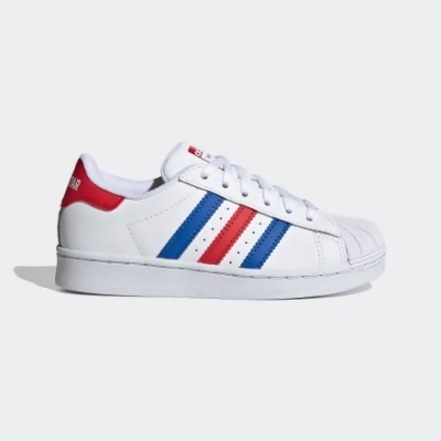adidas Superstar Shoes White / Blue 