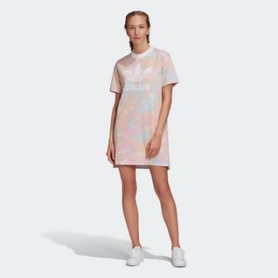 adidas tee dress multicolor