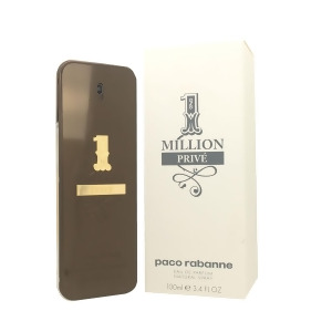 Paco Rabanne One Million Prive Eau De Parfum 3.4 oz / 100 ml New In White Box - All