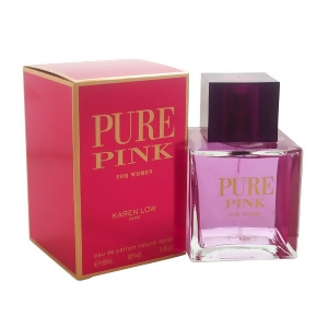 Pure Pink Eau De Parfum 3.4 oz / 100 ml By Karen Low For Women Sealed - All