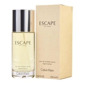 Escape By Calvin Klein Eau De Toilette 3.4 oz For Men Sealed - All