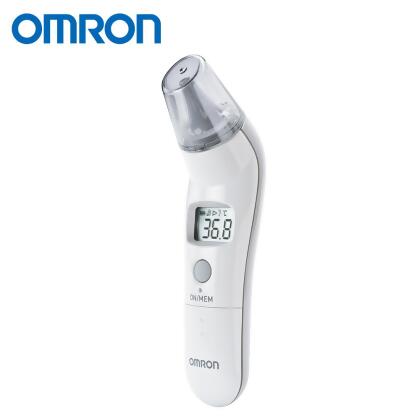 歐姆龍OMRON 紅外線耳溫槍MC-523 (內附專用耳套21入) 