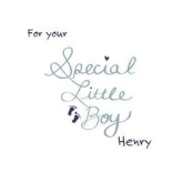 Personalised New Baby Card Personalised New Baby Card